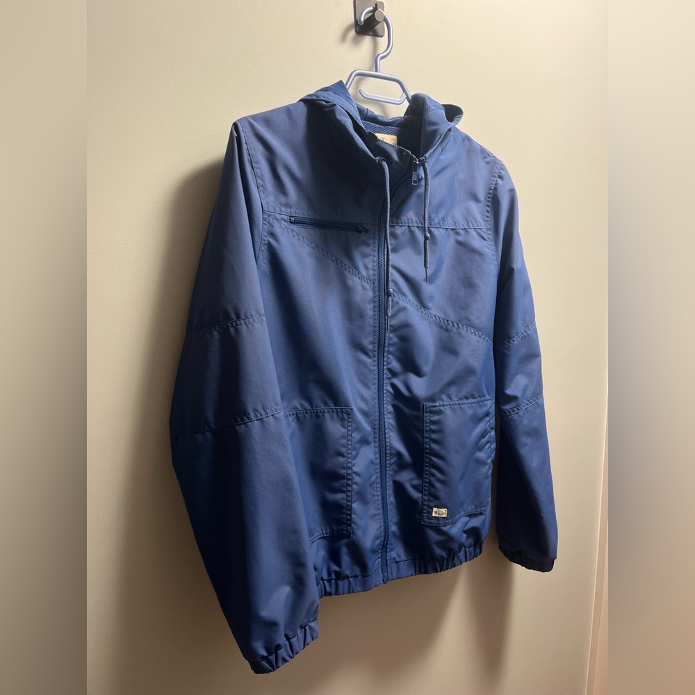 Volcom Navy Hooded Jacket